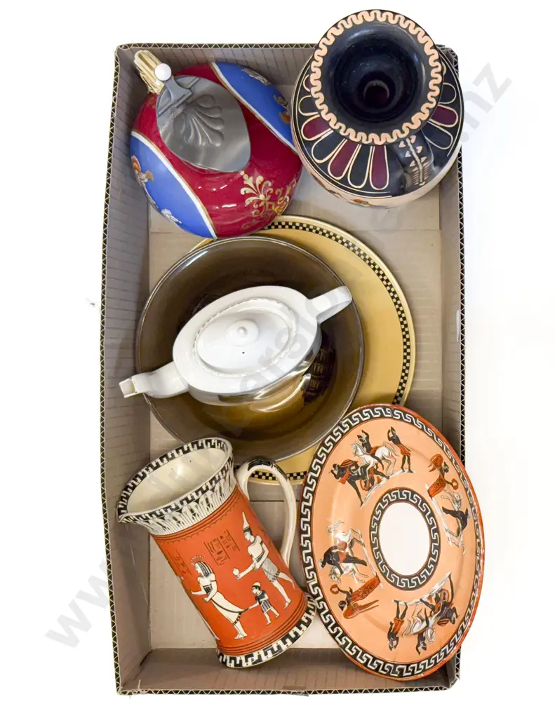 Box of Assorted China Image 1++