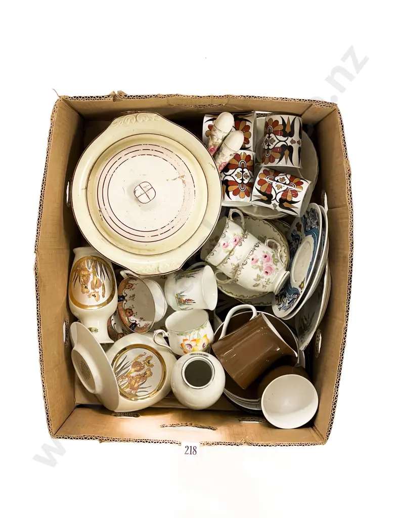 Box Quantity of Assorted China Image 1++