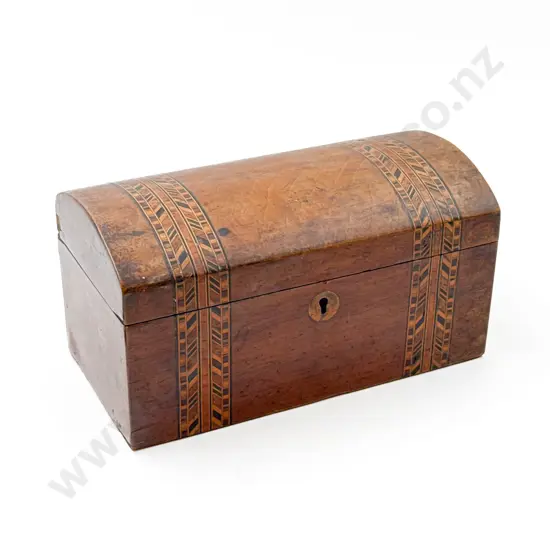 Victorian Inlaid Tea Caddy