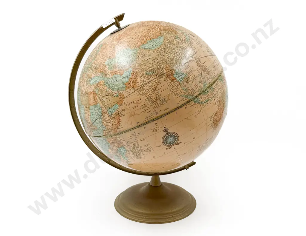 Cram's Imperial Mid C20th World Globe Image 1++