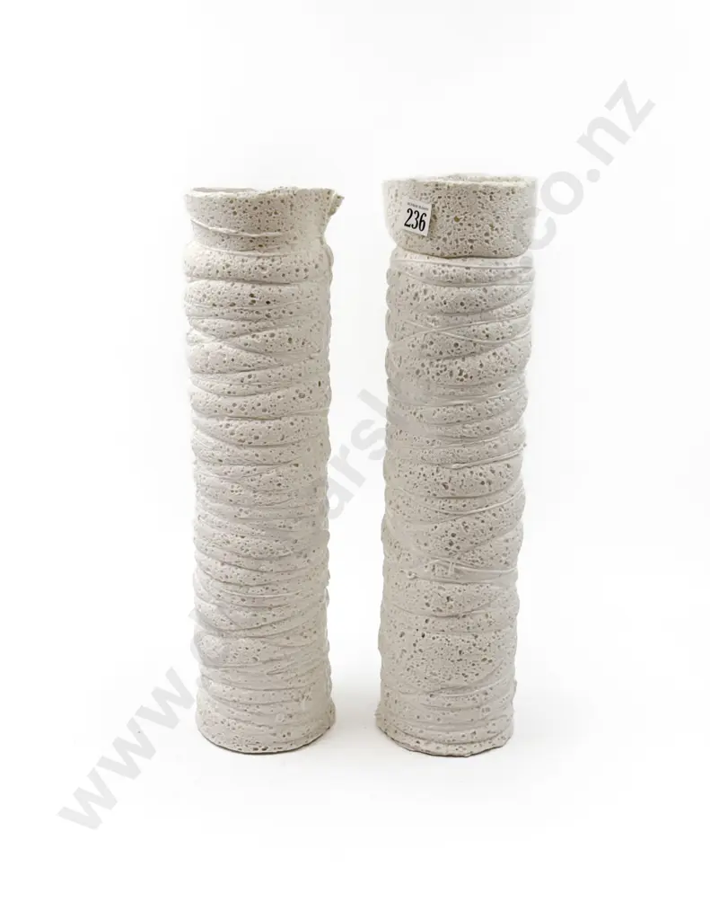 Pair S.R. Bridges Porcelain Vases Image 1++