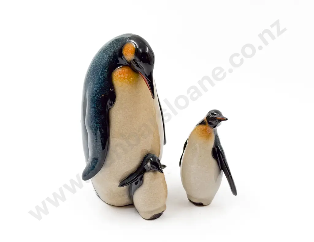 Two Penguin Figures Image 1++