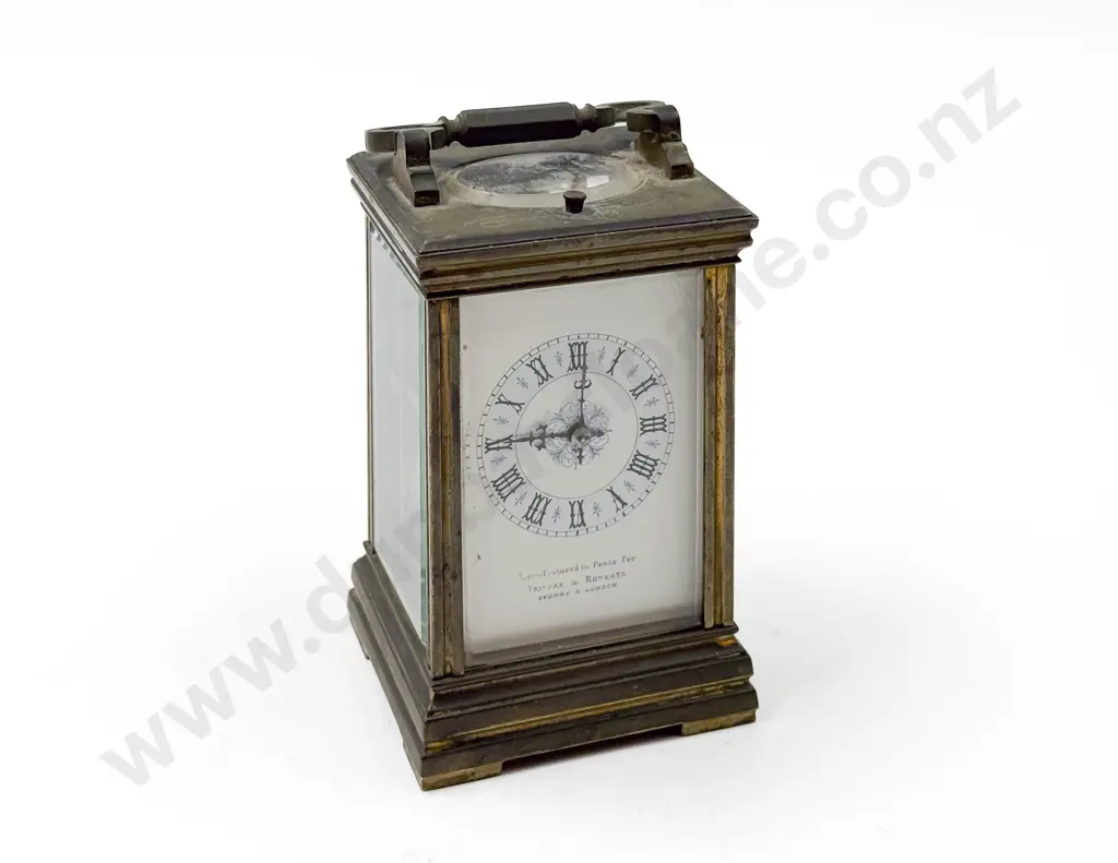 Fairfax & Roberts Carriage Clock Image 1++