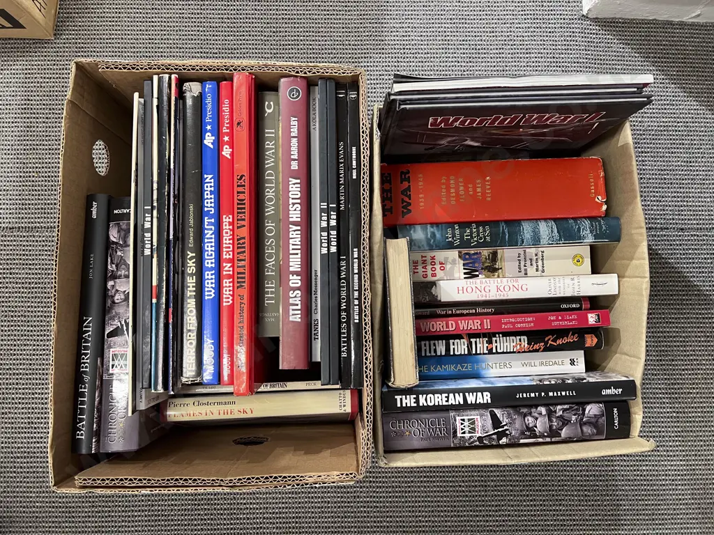 Two Boxes of Assorted Books Image 1++