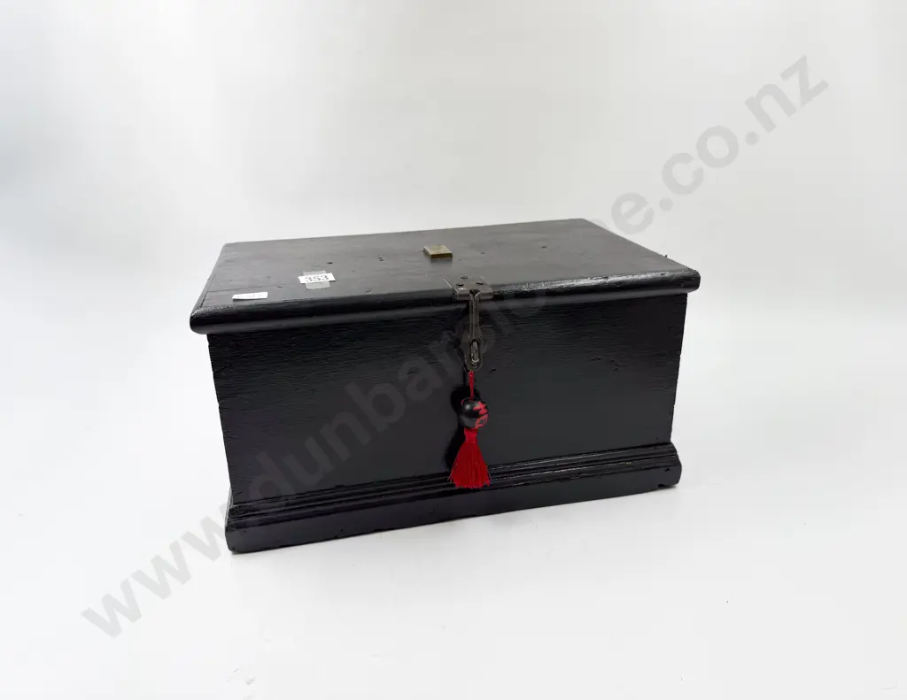 Small Ebonised Occasional Box Image 1++