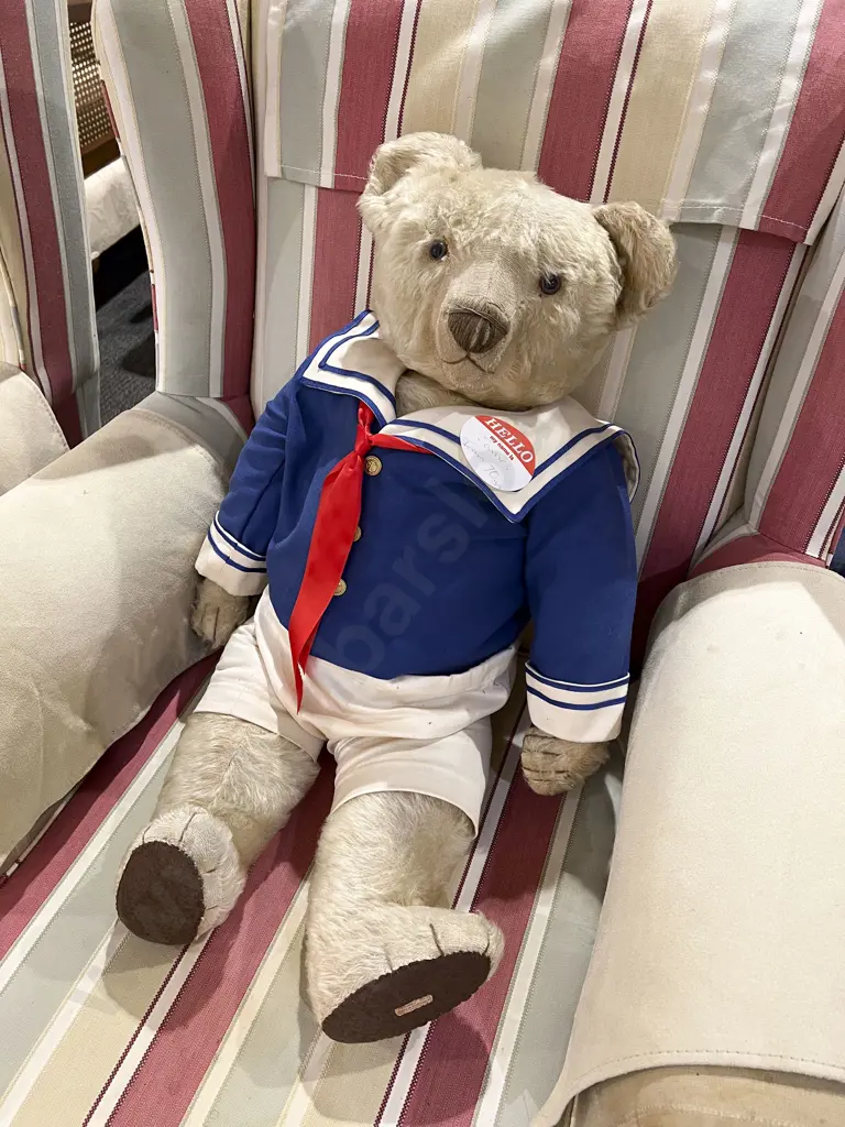 Large Vintage Chad Valley Teddy Bear Image 1++