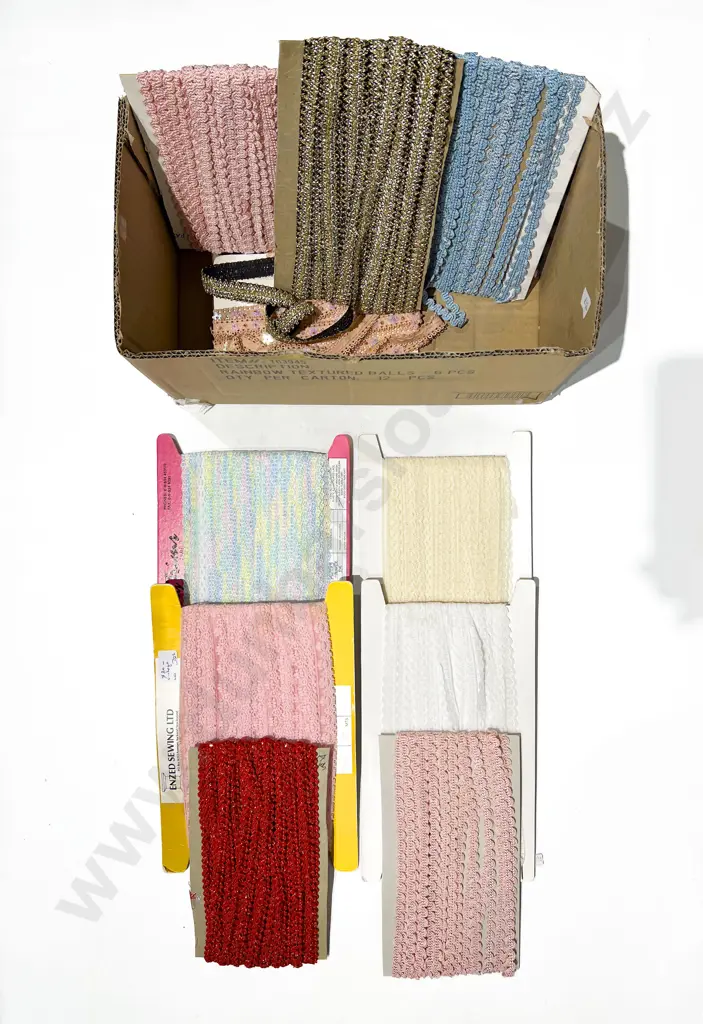 Assorted Vintage Carded Braids Image 1++
