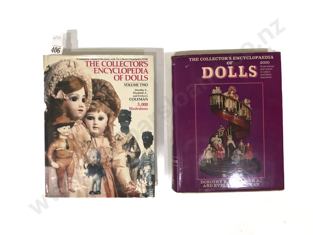 Coleman's Encyclopedia of Dolls Two Volumes Image 1++