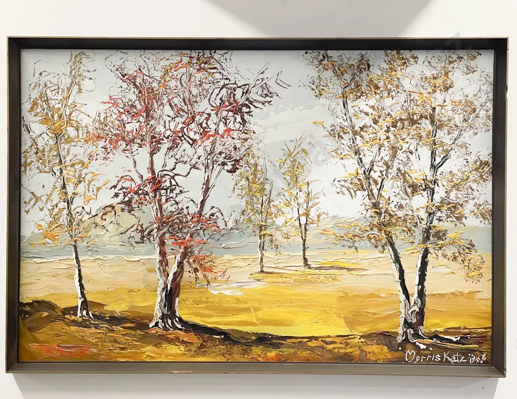 Morris Katz - Landscape - Oil on Board (A/F) Image 1++
