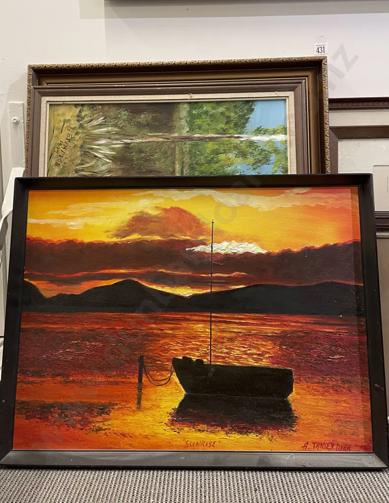 Three Assorted Landscape Paintings Image 1++