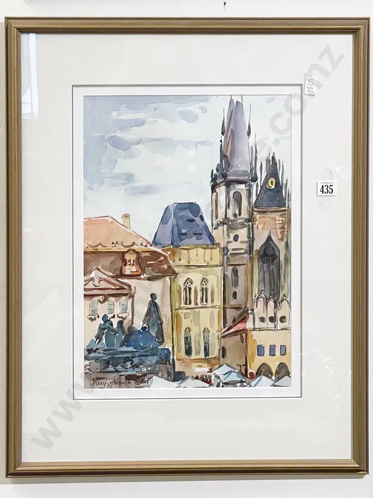 Mary-Annette Hay - Prague - Watercolour Image 1++
