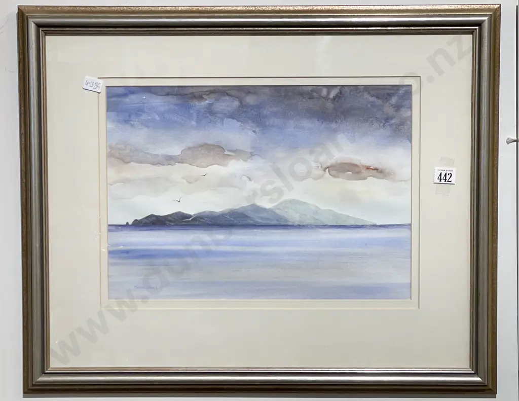 Brian Davis - Kapiti - Watercolour Image 1++
