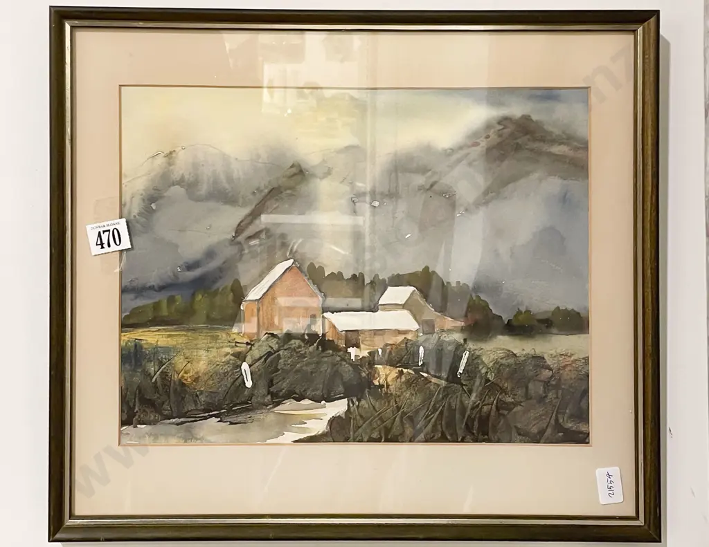 Dorothy Wolstenholme - Last Rays West Coast - Watercolour Image 1++