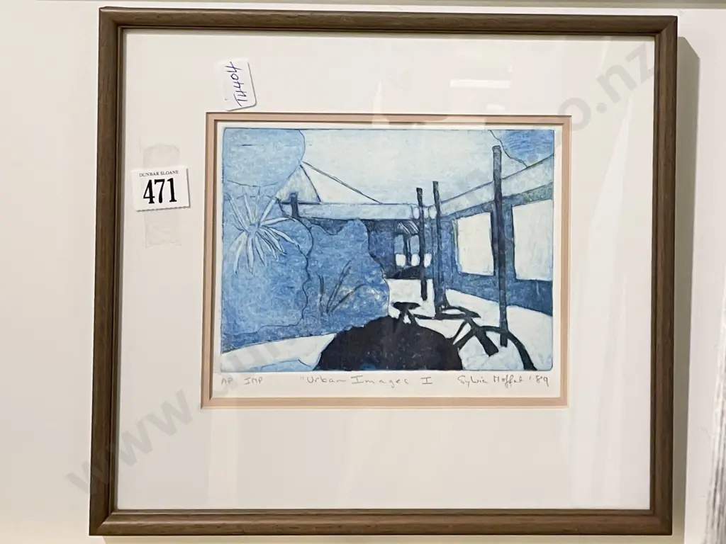 Sylvia Moffat - Urban Images I - Etching Image 1++