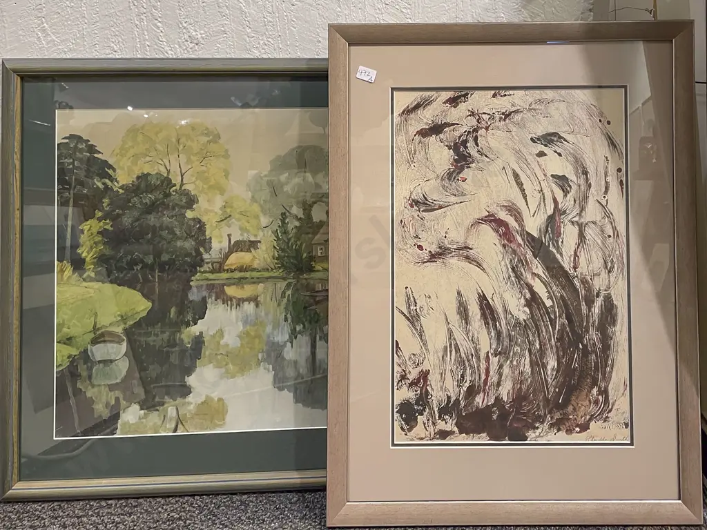 Two Framed Prints Image 1++