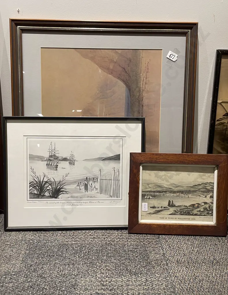 Three Framed Prints Image 1++