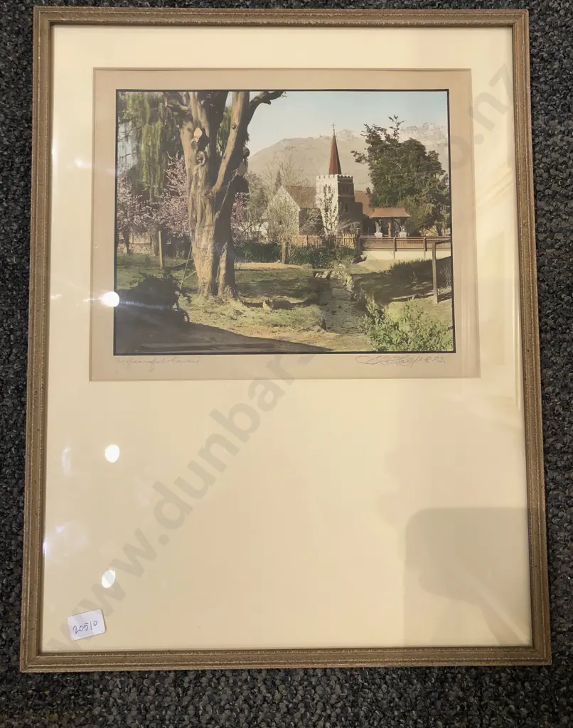 Hand Coloured Photograph - A Peaceful Haven Image 1++