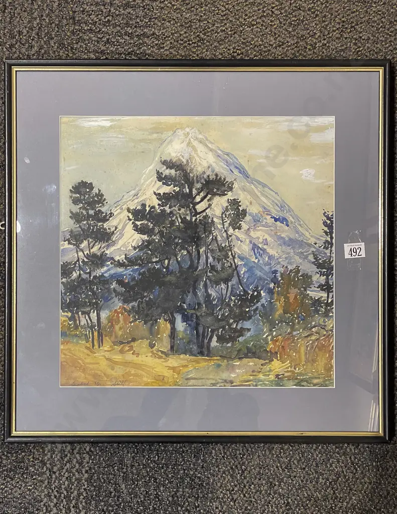 Mabel Still - Mount Christina - Watercolour A/F Image 1++