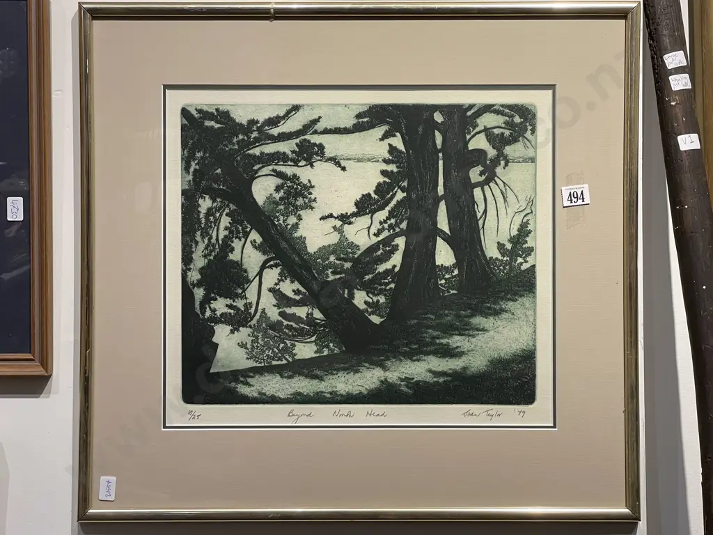 Joan Taylor - Beyond North Head - Etching Ed 10/25 Image 1++