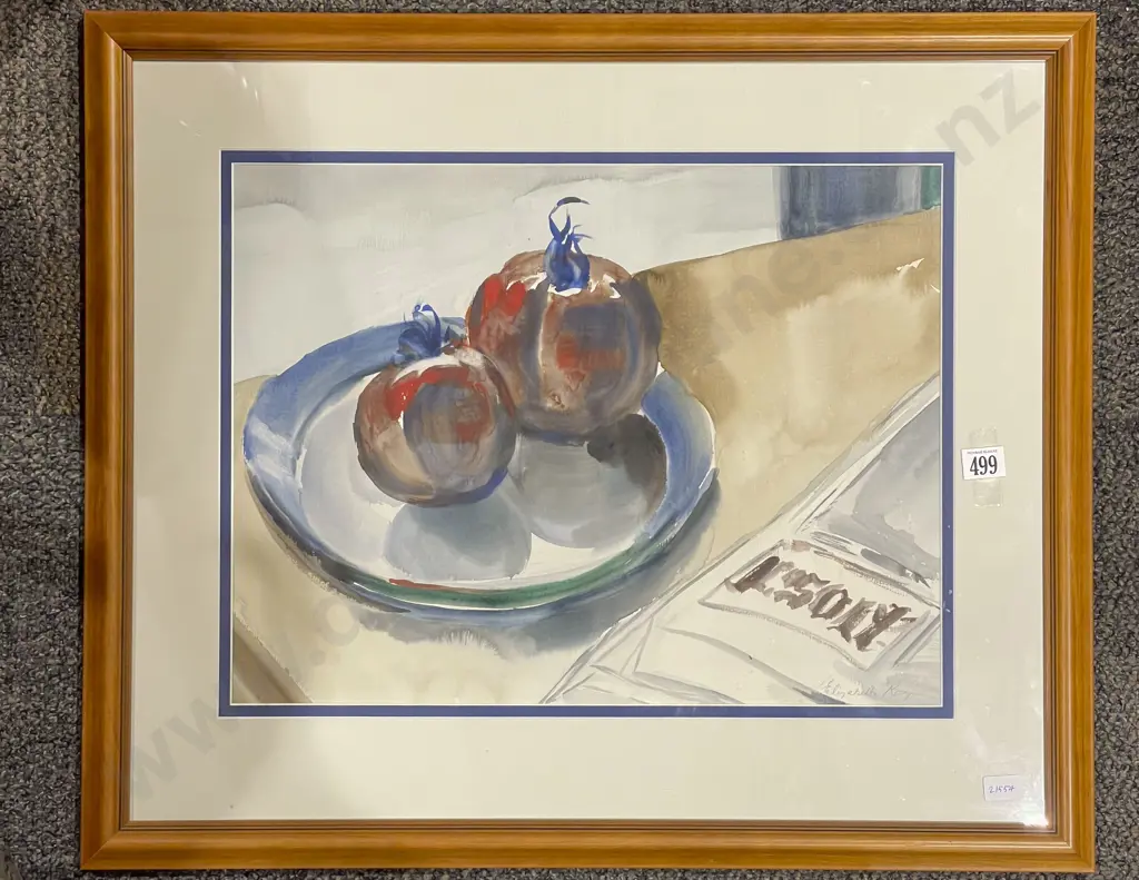Elizabeth Kay - Still Life - Watercolour Image 1++