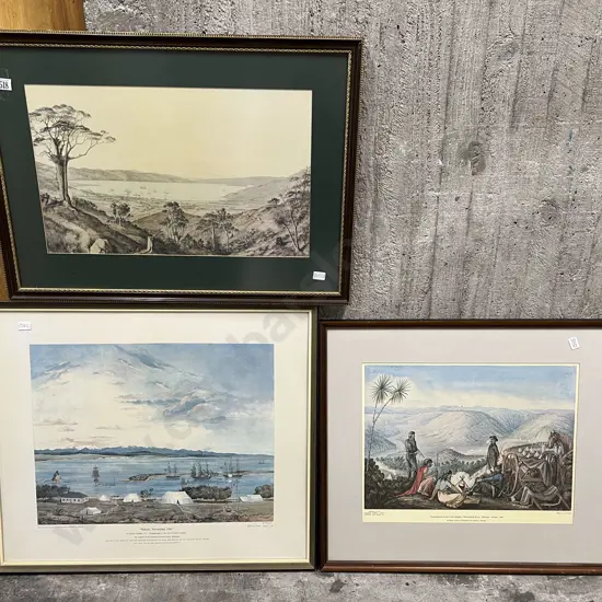 Three Assorted Historical Prints