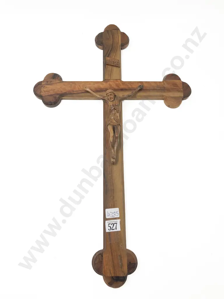 Wooden Wall Hanging Crucifix Image 1++