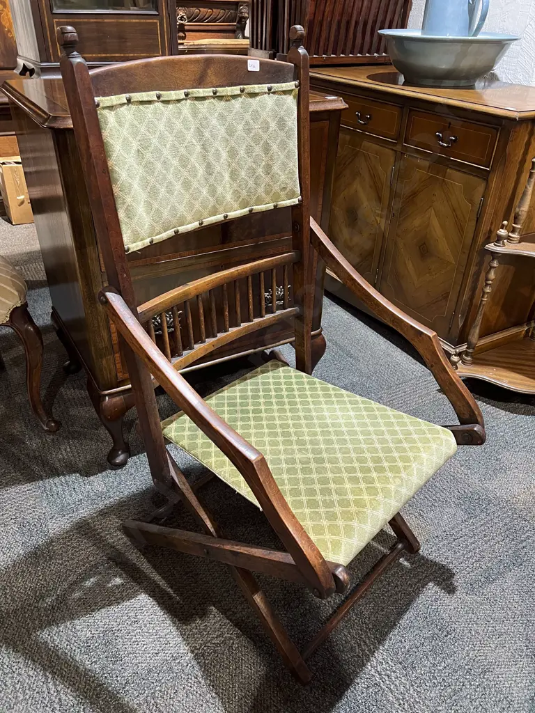 Edwardian Folding Chair Image 1++