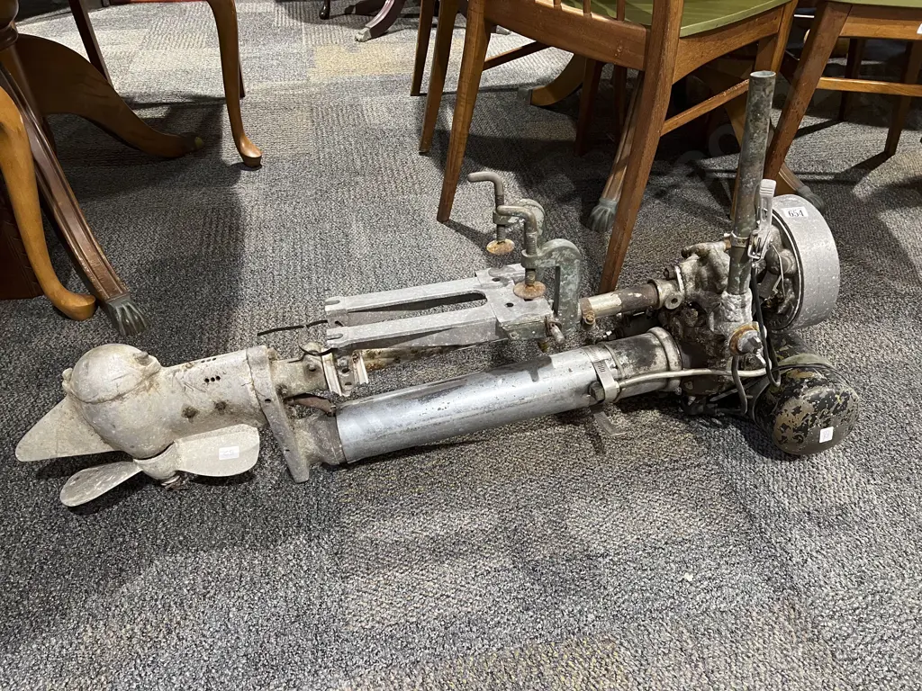 Vintage British Seagull Outboard Boat Motor Image 1++