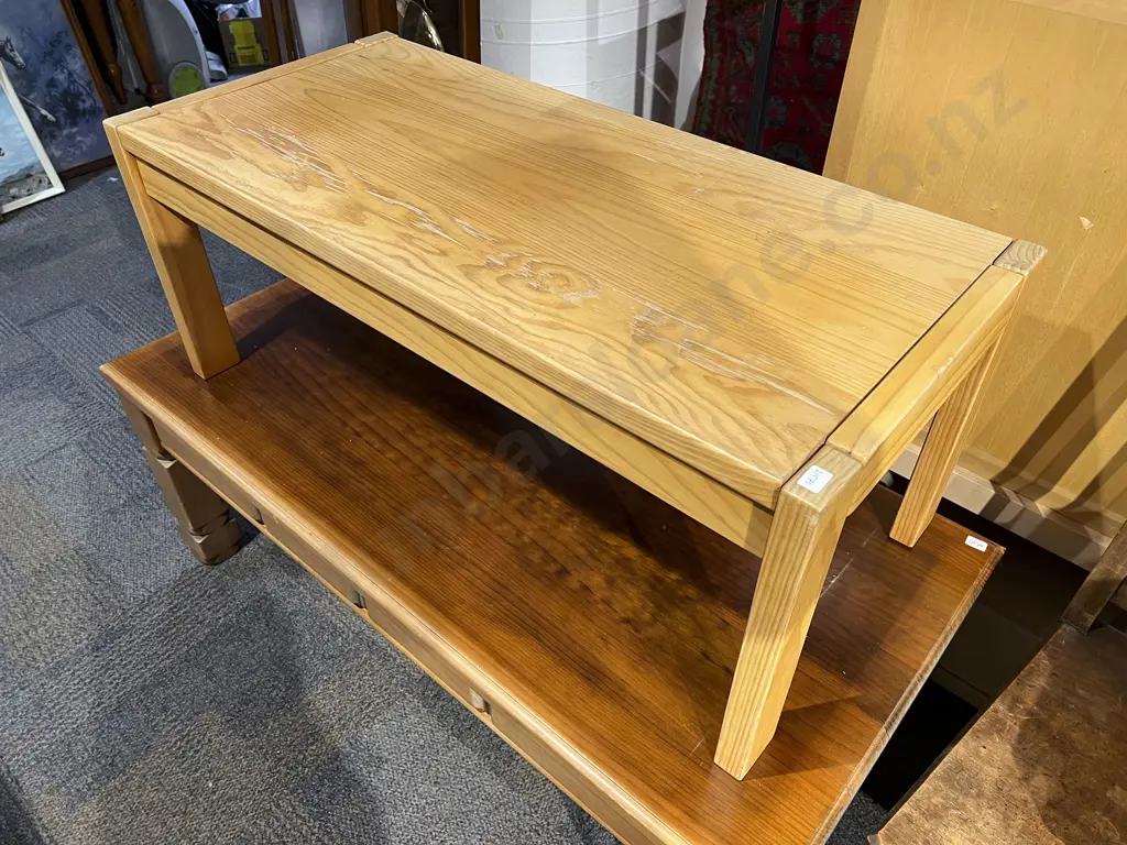 Two Rectangular Coffee Tables Image 1++