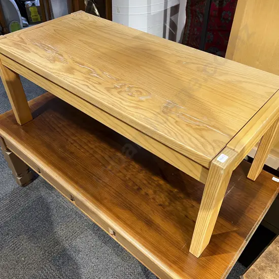 Two Rectangular Coffee Tables