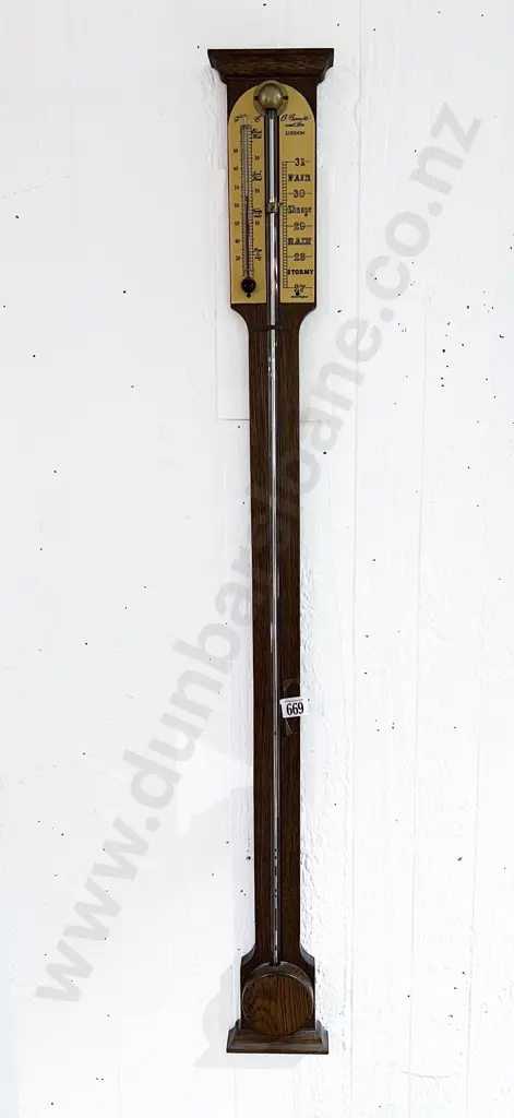 Reproduction Stick Barometer Image 1++