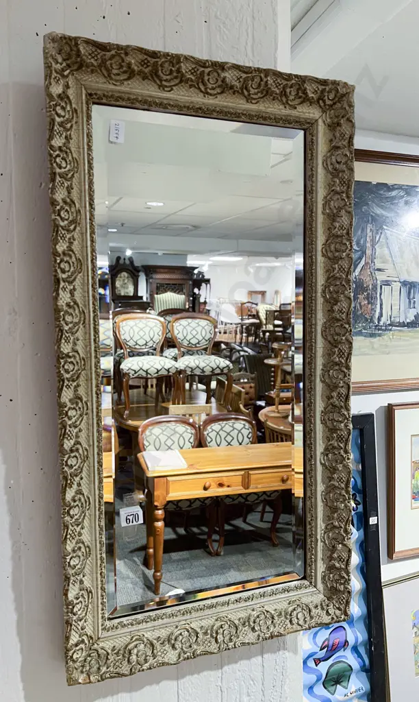 Bevell Edged Wall Mirror Image 1++
