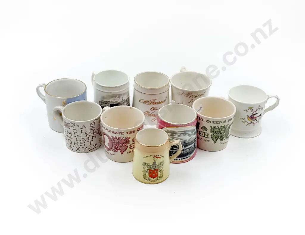 Quantity of Assorted Comm. China Mugs incl Masons Image 1++