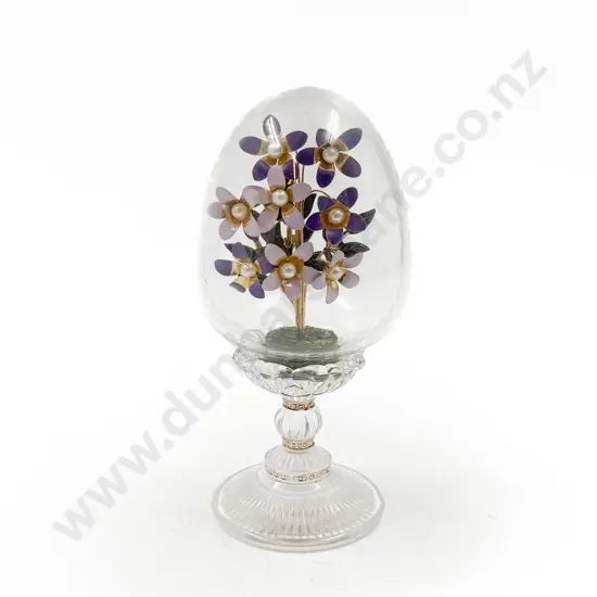 Franklin Mint "The Violet Bouquet" (By The House of Faberge)