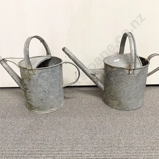 Two Vintage Watering Cans