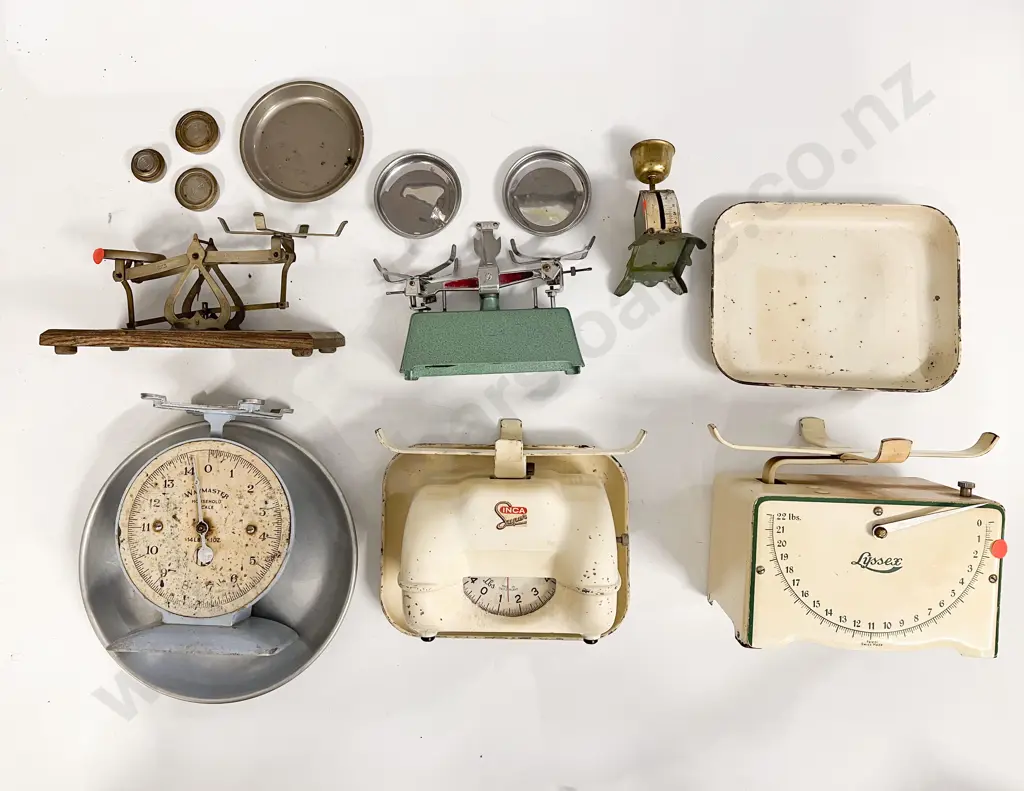 Quantity of Assorted Vintage Scales Image 1++