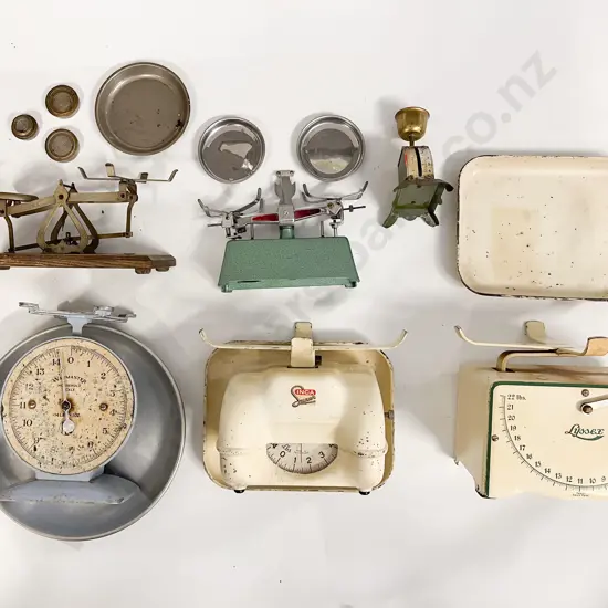 Quantity of Assorted Vintage Scales