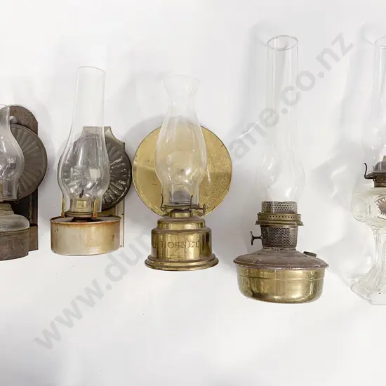 Quantity of Assorted Vintage Kerosene Lamps etc