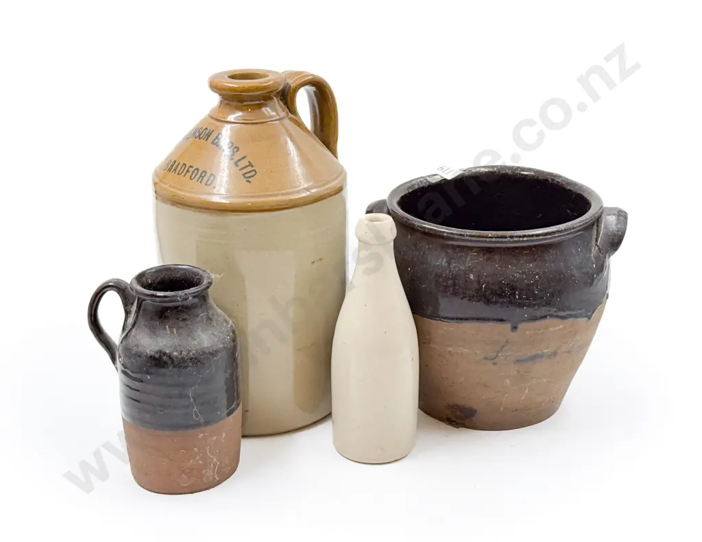 Stoneware Bottle together with Assorted Image 1++