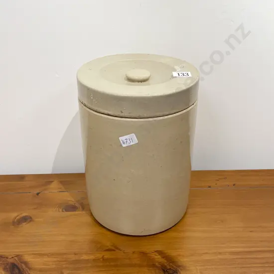 Vintage Stoneware Storage Jar