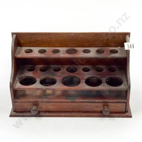 Late Vict. Chemists File Stand