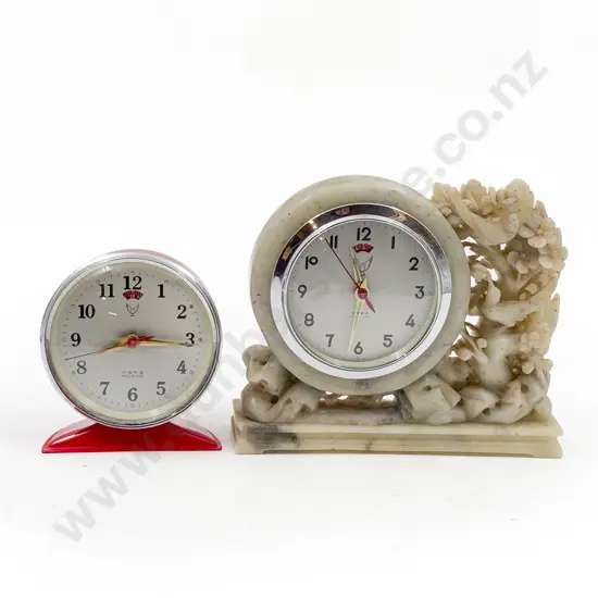 Two Fancy Table Clocks