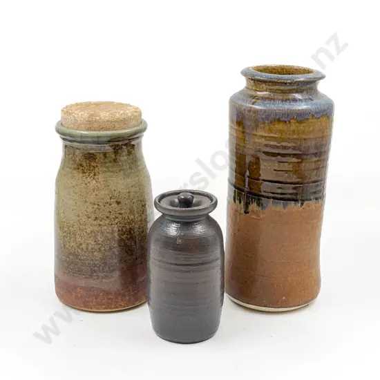 Three Pieces NZ Pottery