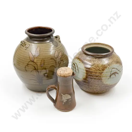 Three Pieces NZ Pottery