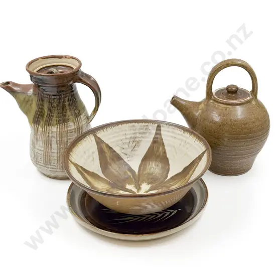 Four Pieces of NZ Pottery