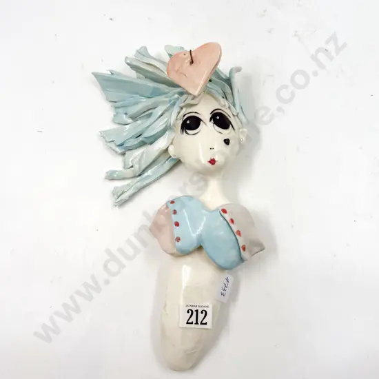 Figural Pottery Wall Hanging