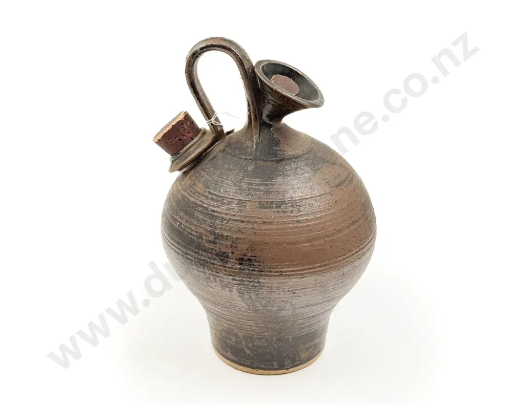 Richard Cadness Stoneware Wine Flagon Image 1++