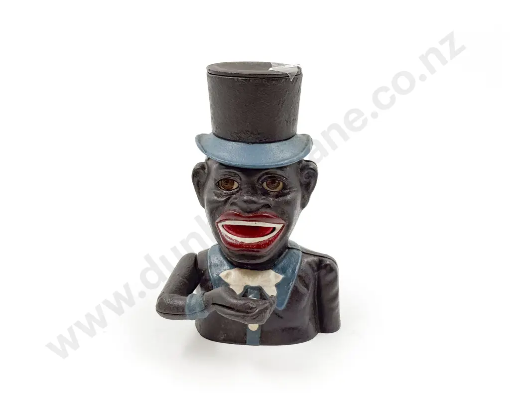 Reproduction Cast Iron Figure Money Box Image 1++