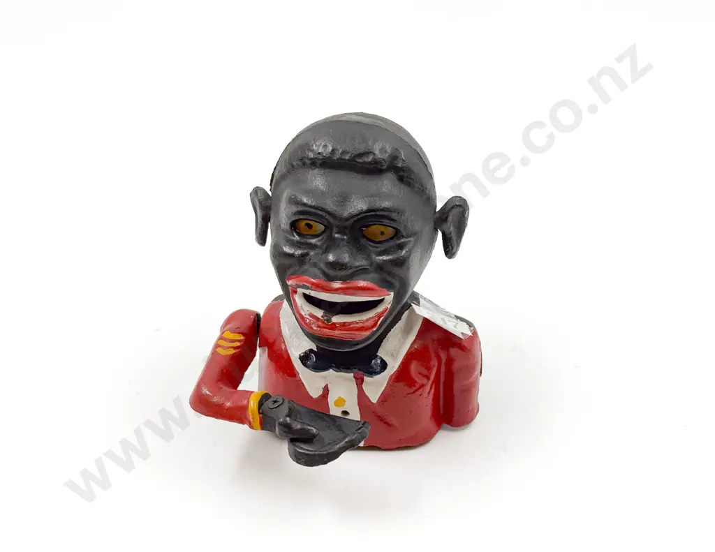 Reproduction Cast Iron Figure Money Box Image 1++