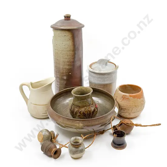 Quantity of Assorted NZ Pottery